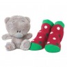 Набор Мишка Tiny Teddy 10 см и детские носочки (G92G0028)