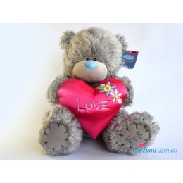 Мишка Тедди с сердцем Love (G01W2097)