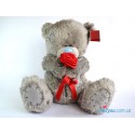 Мишка Teddy с красной розочкой (G01W1605)