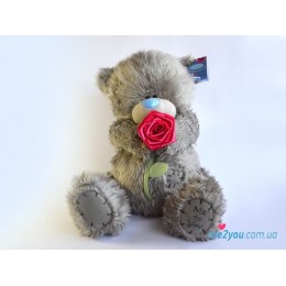 Мишка Тедди с розой (G01W2098)