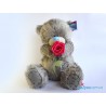 Мишка Тедди с розой (G01W2098)