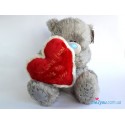 Мишка Тедди с вышитым сердцем (G01W1607)