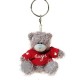 Мишка Тедди Мишка-брелок в красной кофточке Hugs 7,5 см (G01W3805)