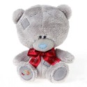 Мишка MTY Тедди с красным бантиком 13 см (G92W0108)