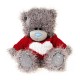 Мишка в красном свитере с сердцем (G01W3809)