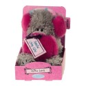 Мишка MTYс розовыми наушниками и муфтой Special Little Girl 13 см (G01W2781)
