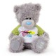Мишка Тедди в футболке Happy Birthday 18 см (G01W3407)