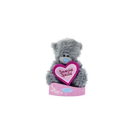 Мишка Ми ту ю с розовым сердцем Someone Special 13 см (G01W2245)