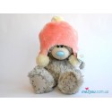 Мишка Тедди в розовой шапочке 25 см (G01W1997)