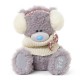 Мишка Teddy в манишке и наушниках 25 см (G01W3367)