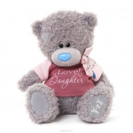 Мишка Teddy в розовой футболке Lovely Daughter 20 см (G01W3290)