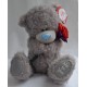 Мишка Тедди Me to you с красной розой 25 см (G01W3494)