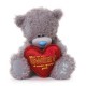 Мишка Teddy с красным сердцем You're so SWEET 25 см (G01W3350)