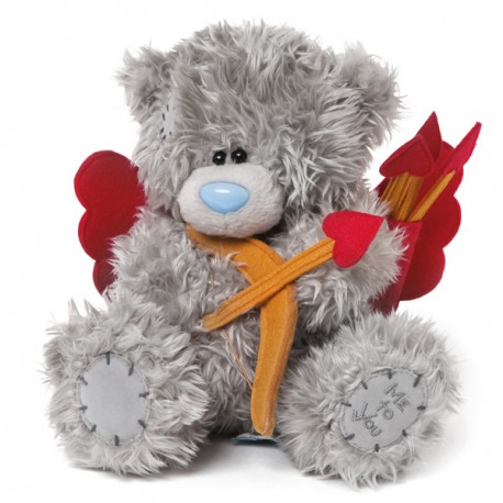 Мишка Teddy в костюме купидона 20 см (G01W2874)