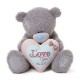 Мишка Teddy с розово-голубым сердцем I Love You This Much! 70 см (G01W3276)