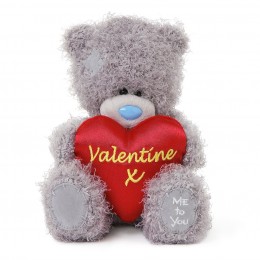 Мишка Teddy с красным сердцем Valentine X 18 см (G01W3513)