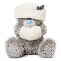 Мишка Me to you в белой шапочке и муфте на лапках 51 см (G01W3775) 