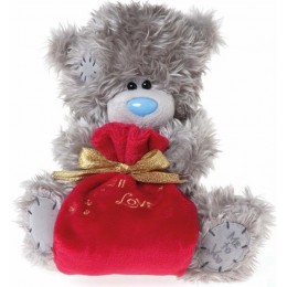 Мишка Тедди Me to you держит мешок Санты 20 см (G01W2752)