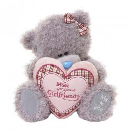 Мишка MTY держит сердце Most gorgeous Girlfriend 25 см (G01W3265)