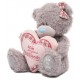 Мишка MTY держит сердце Most gorgeous Girlfriend 25 см (G01W3265)