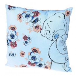 Подушка голубая с Мишкой Teddy (G01Q6115)