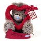 Мишка Теддик MTY с красным сердцем 18 см (G01W1912)
