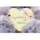 Мишка Me to you с сердцем ко Дню свадьбы 18 см (G01W2273)