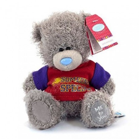 Мишка Me to you в красной футболке с надписью Someone special 18 см (G01W3512)