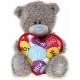 Мишка Митую держит сердце 18 см (G01W3357)