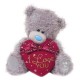 Мишка Me to you с красным сердцем в руках I love you, 18 см (G01W3297)